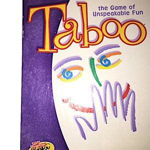 Taboo the Game of Unspeakable Fun Board Game, 2000 Edition